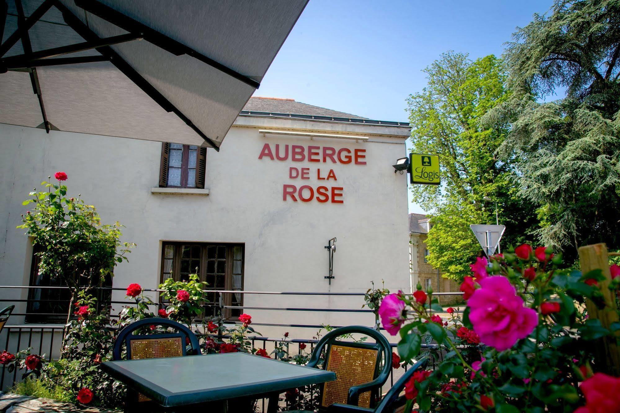 Logis Auberge De La Rose Hotell Doué-la-Fontaine Eksteriør bilde