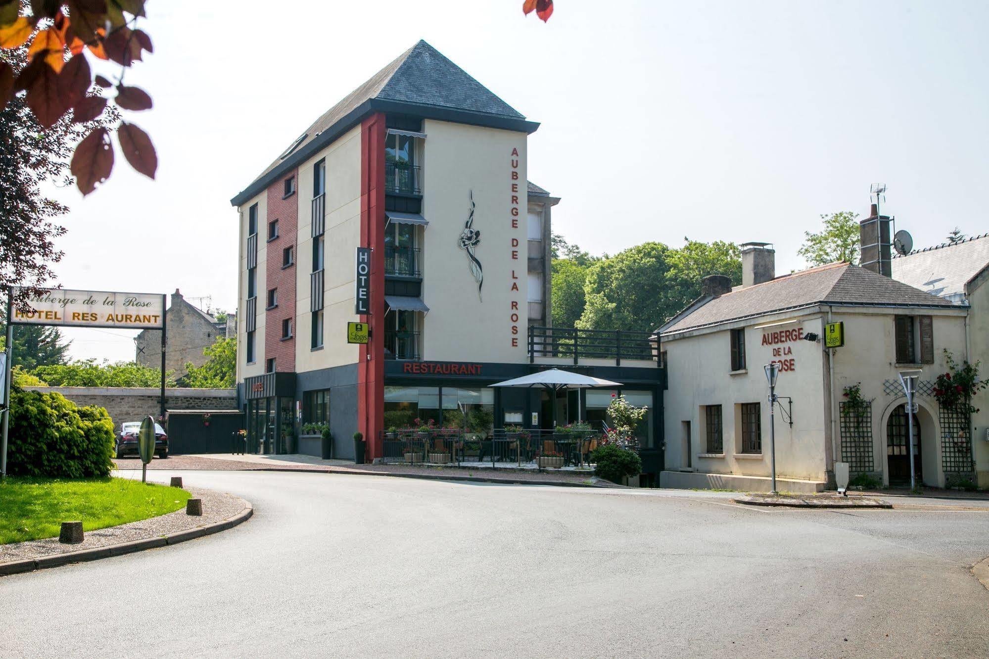 Logis Auberge De La Rose Hotell Doué-la-Fontaine Eksteriør bilde